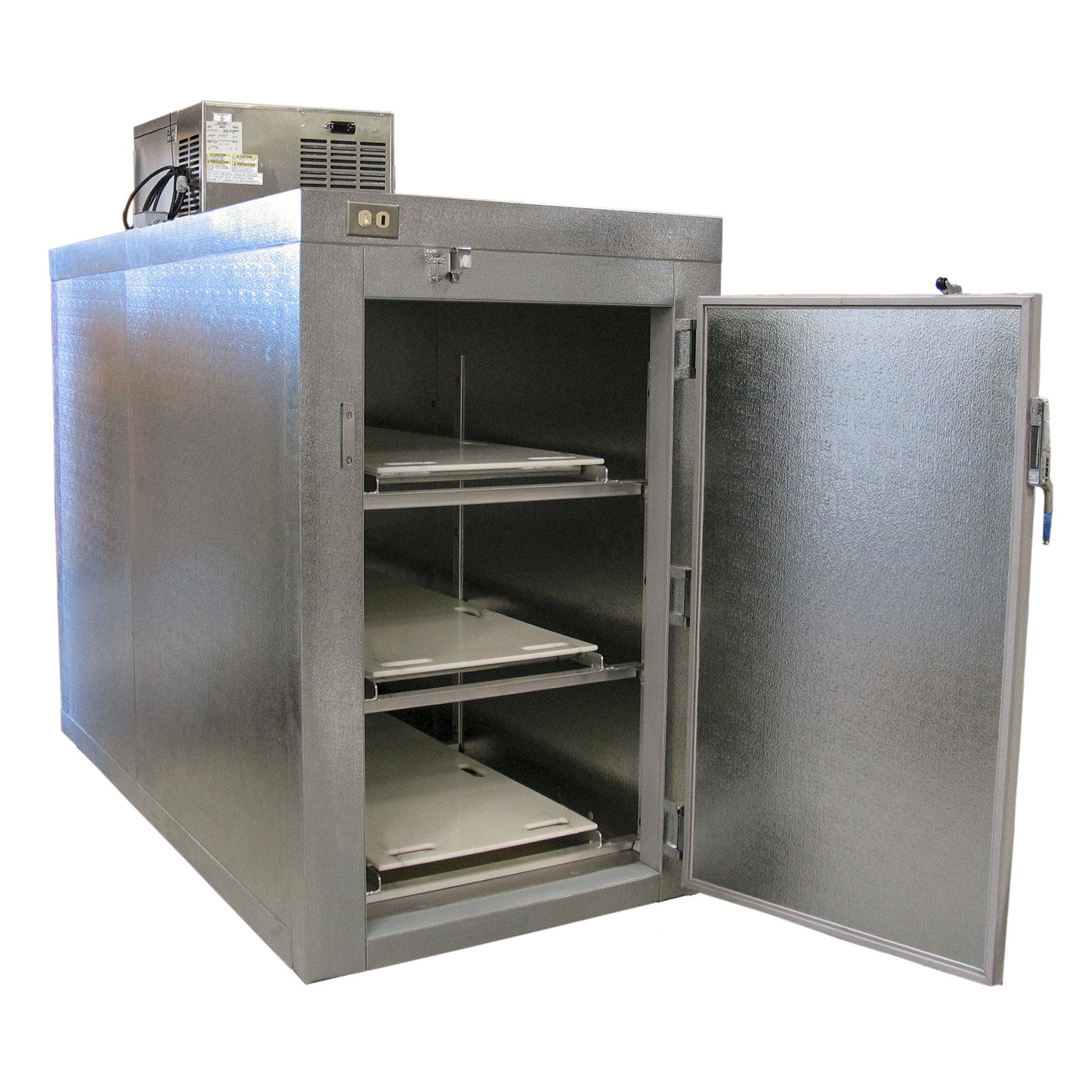 Three Body Refrigerator - 24" or 30" in. doors-Refrigeration-Mortech Manufacturing Company Inc. Quality Stainless Steel Autopsy, Morgue, Funeral Home, Necropsy, Veterinary / Anatomy, Dissection Equipment and Accessories