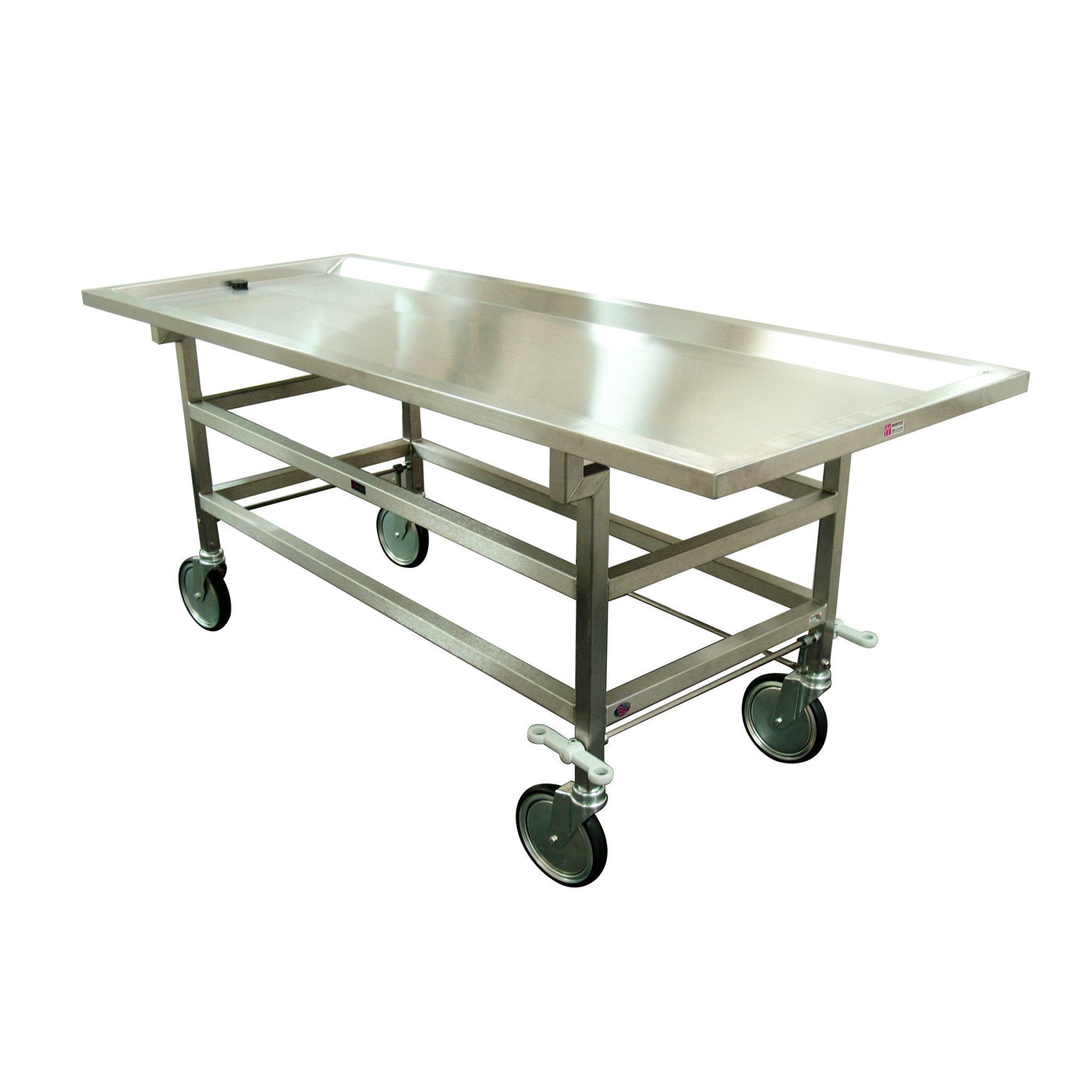 Standard Autopsy Carrier-Body Transporter-Mortech Manufacturing Company Inc. Quality Stainless Steel Autopsy, Morgue, Funeral Home, Necropsy, Veterinary / Anatomy, Dissection Equipment and Accessories