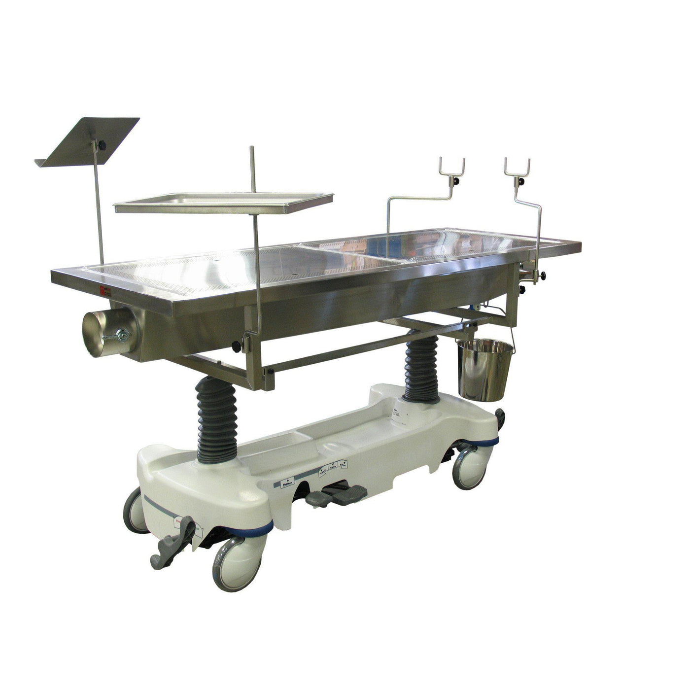 Elevated Dissection Table with Exhaust Chamber-Anatomy Dissection Tables-Mortech Manufacturing Company Inc. Quality Stainless Steel Autopsy, Morgue, Funeral Home, Necropsy, Veterinary / Anatomy, Dissection Equipment and Accessories