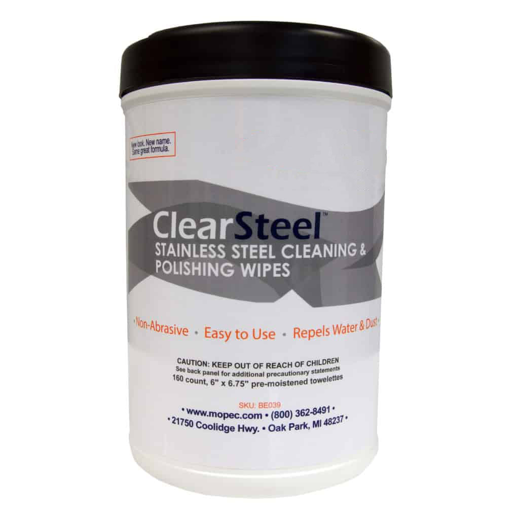 ClearSteel Stainless Steel Cleaning & Polishing Wipes