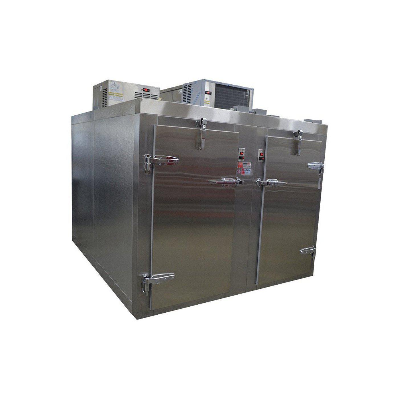 Dual Temperature Refrigerator / Freezer-Refrigeration-Mortech Manufacturing Company Inc. Quality Stainless Steel Autopsy, Morgue, Funeral Home, Necropsy, Veterinary / Anatomy, Dissection Equipment and Accessories