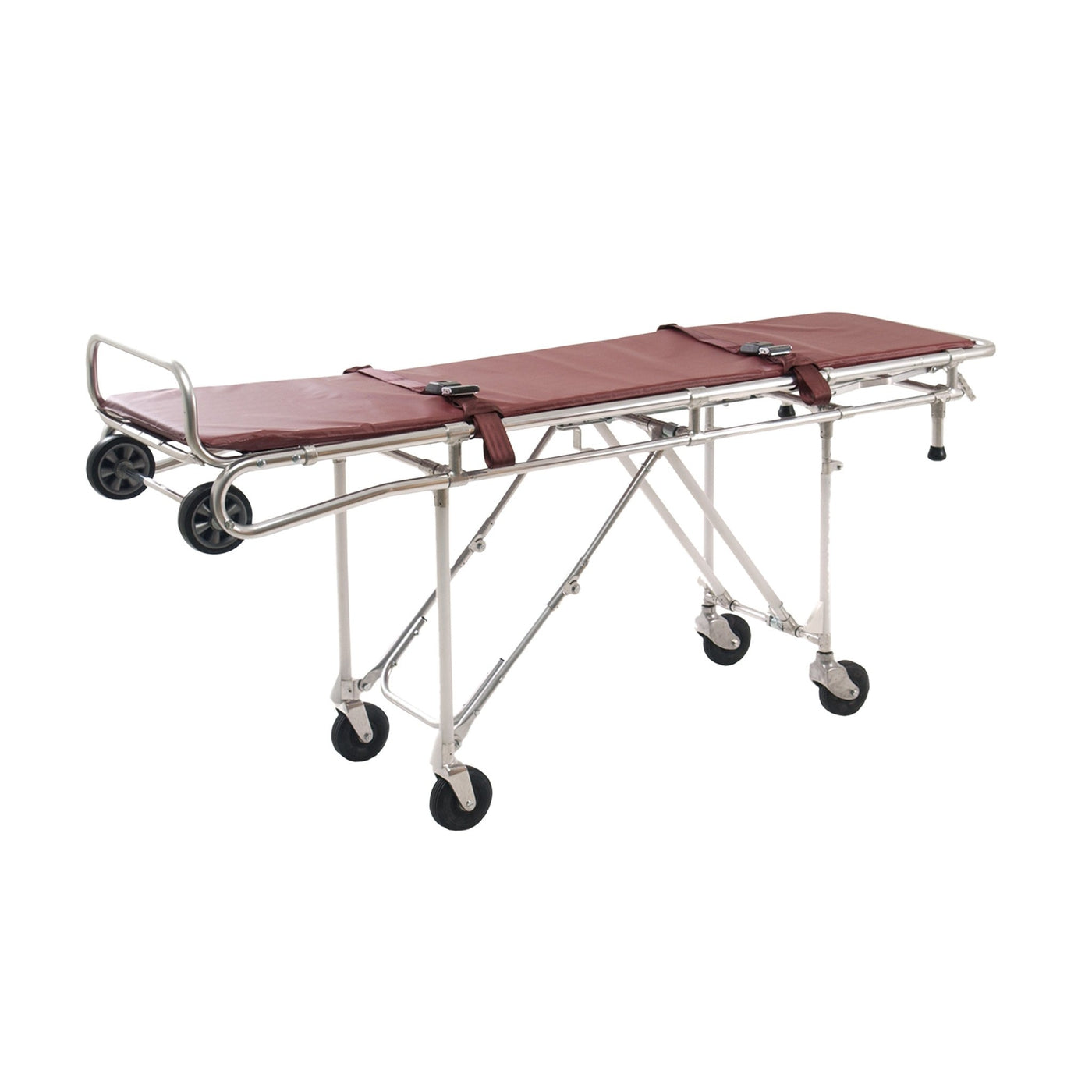 Roll-In Mortuary Cot-Body Transporter-Mortech Manufacturing Company Inc. Quality Stainless Steel Autopsy, Morgue, Funeral Home, Necropsy, Veterinary / Anatomy, Dissection Equipment and Accessories