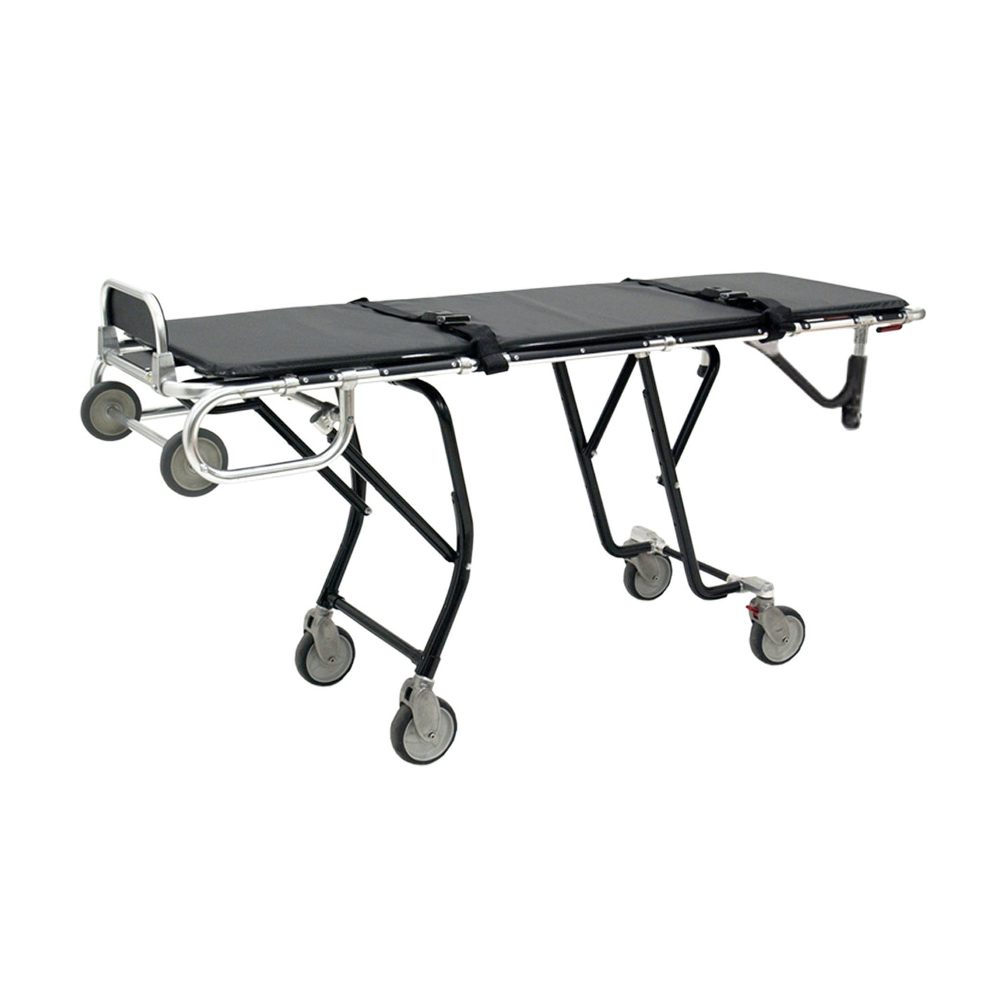 Side-by-Side Bariatric Mortuary Cot-Body Transporter-Mortech Manufacturing Company Inc. Quality Stainless Steel Autopsy, Morgue, Funeral Home, Necropsy, Veterinary / Anatomy, Dissection Equipment and Accessories