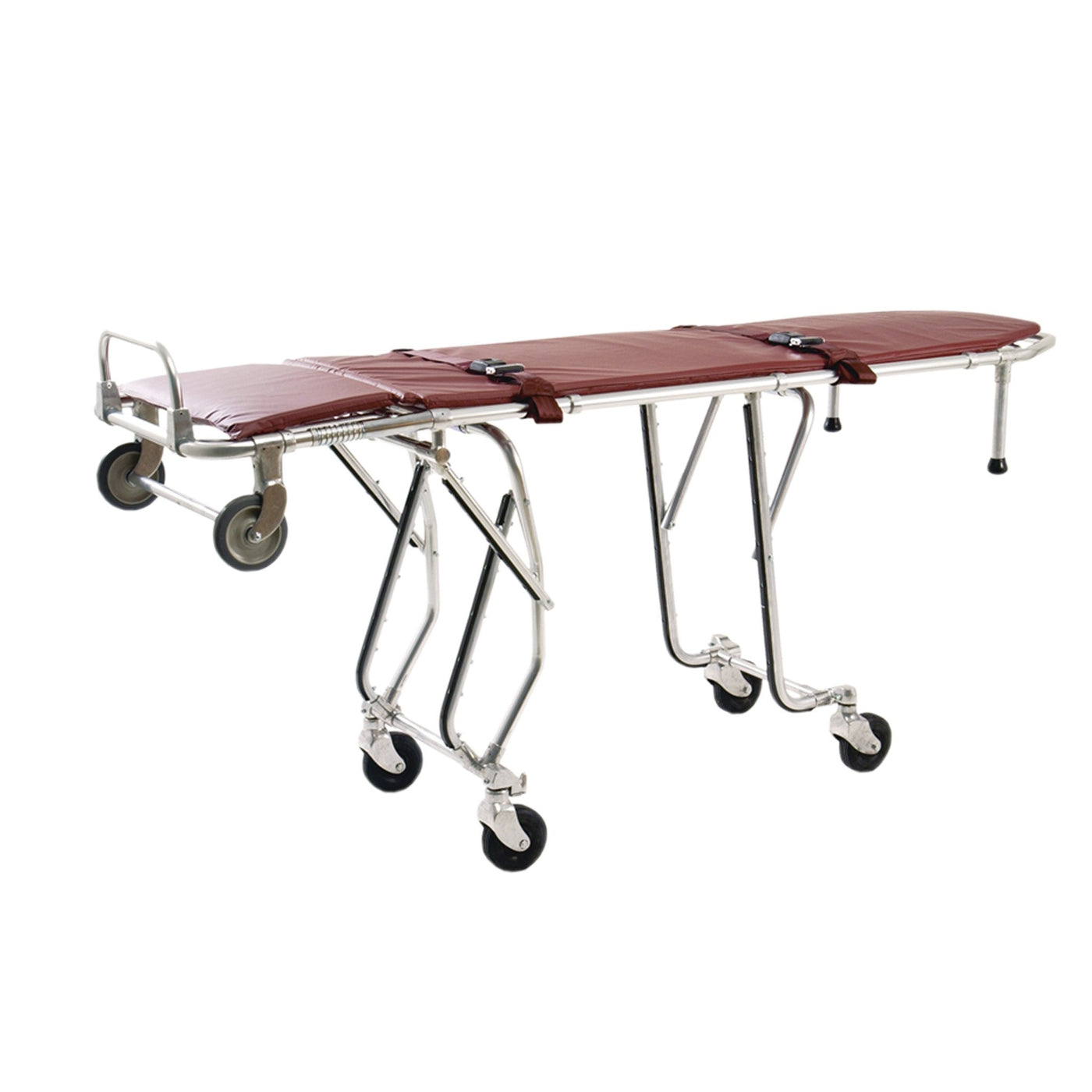 First Call Mortuary Cot-Body Transporter-Mortech Manufacturing Company Inc. Quality Stainless Steel Autopsy, Morgue, Funeral Home, Necropsy, Veterinary / Anatomy, Dissection Equipment and Accessories