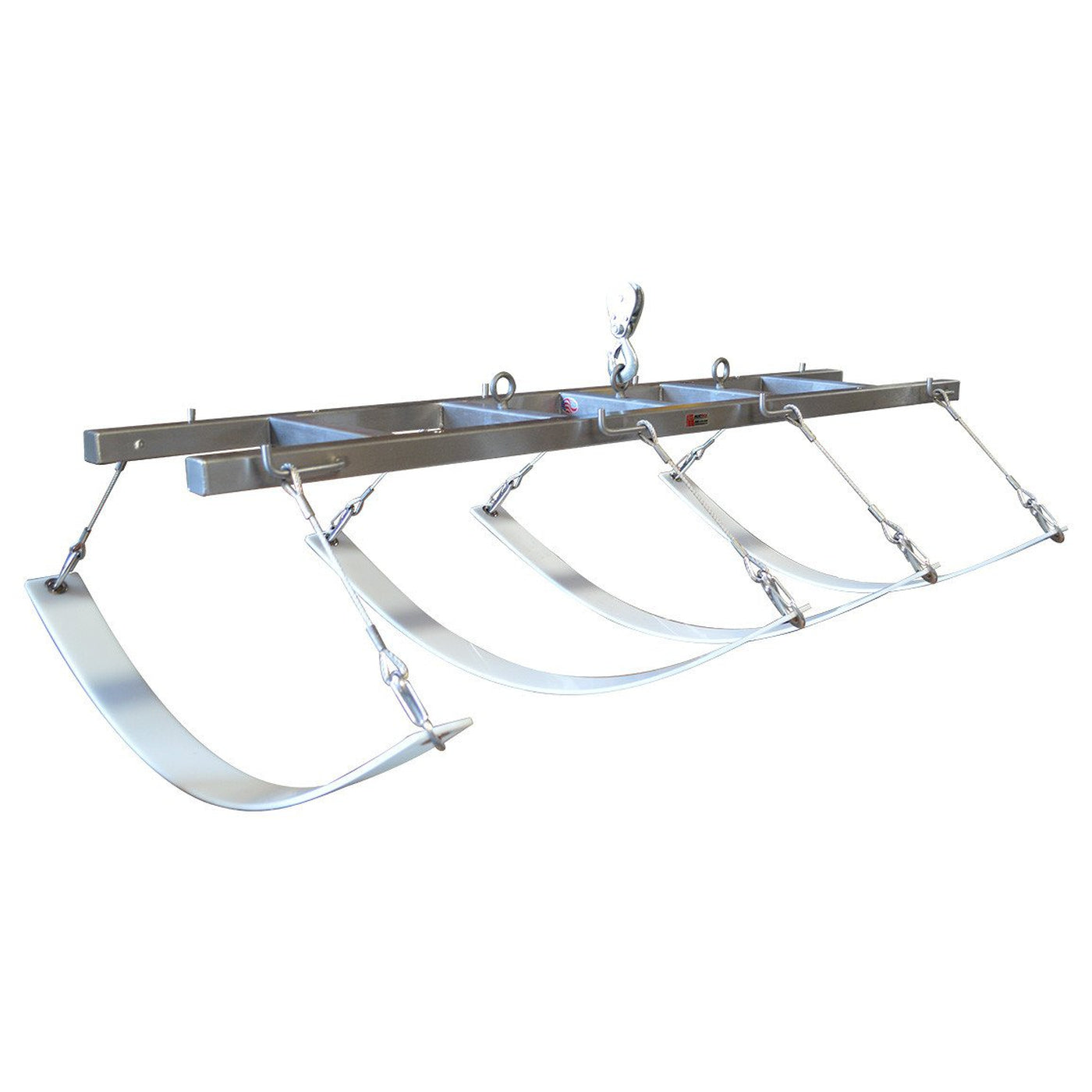 Adjustable Strap Lift Assembly with Rigid Body Strap-Cadaver Handling & Storage Systems-Mortech Manufacturing Company Inc. Quality Stainless Steel Autopsy, Morgue, Funeral Home, Necropsy, Veterinary / Anatomy, Dissection Equipment and Accessories