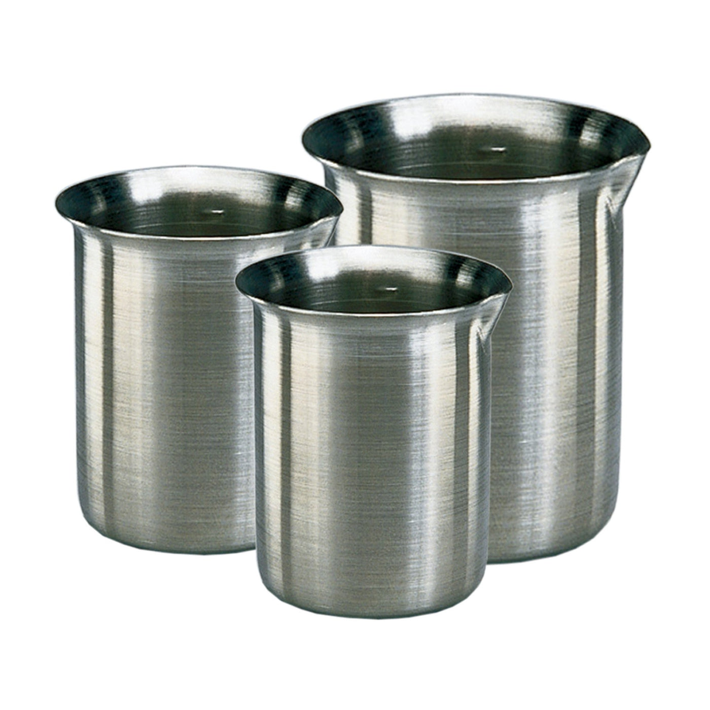 Griffin Style Beakers-Laboratory Accessory-Mortech Manufacturing Company Inc. Quality Stainless Steel Autopsy, Morgue, Funeral Home, Necropsy, Veterinary / Anatomy, Dissection Equipment and Accessories