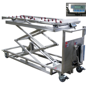 Portable Cadaver Scissor Lift with Scale - Image 12