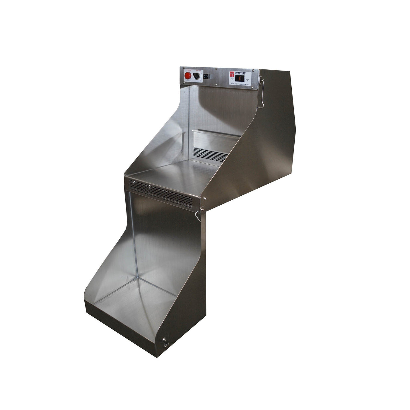 Ventilated Formalin Station-Pathology Grossing Stations-Mortech Manufacturing Company Inc. Quality Stainless Steel Autopsy, Morgue, Funeral Home, Necropsy, Veterinary / Anatomy, Dissection Equipment and Accessories