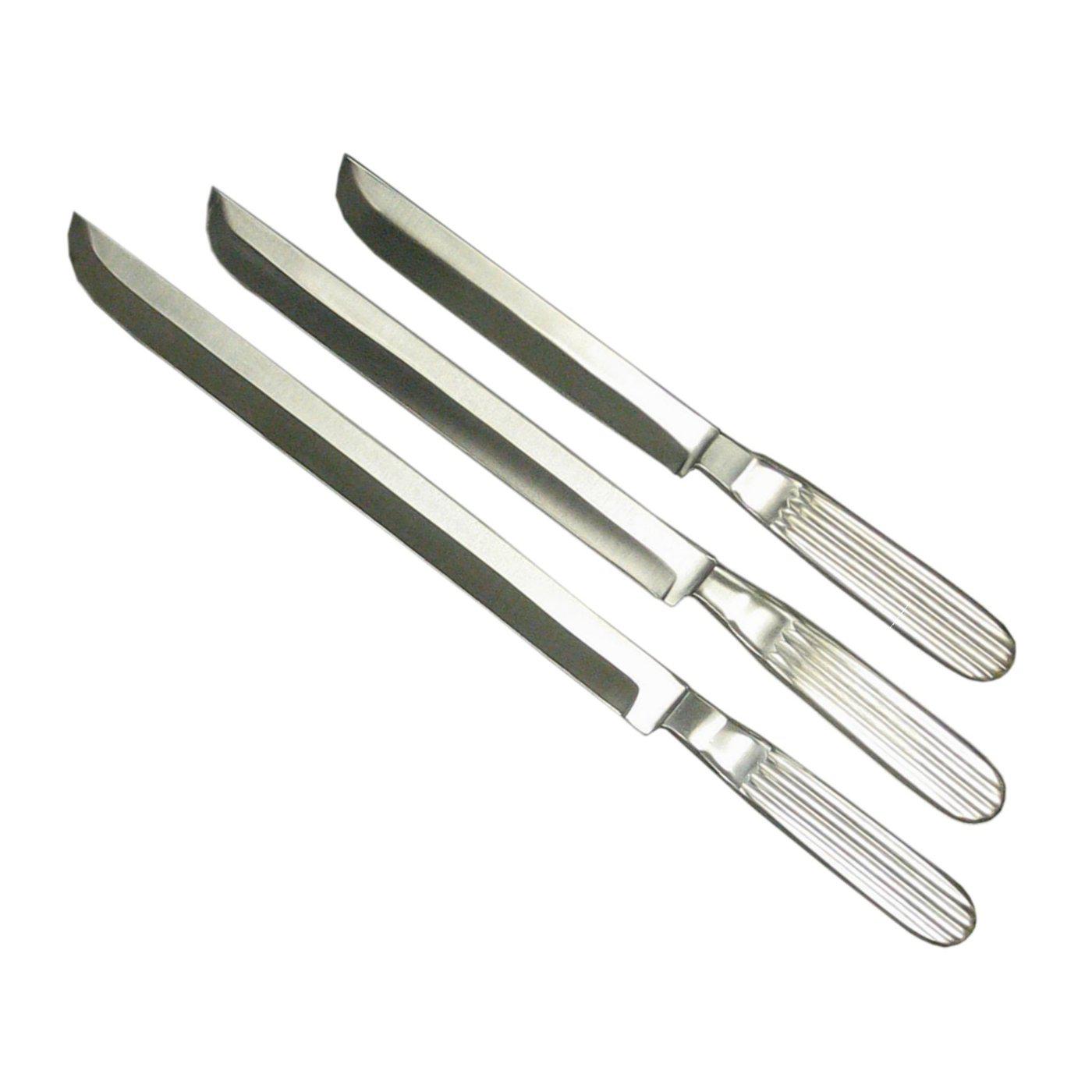 Standard 20mm Wide Dissecting Knives-Dissecting Instruments-Mortech Manufacturing Company Inc. Quality Stainless Steel Autopsy, Morgue, Funeral Home, Necropsy, Veterinary / Anatomy, Dissection Equipment and Accessories