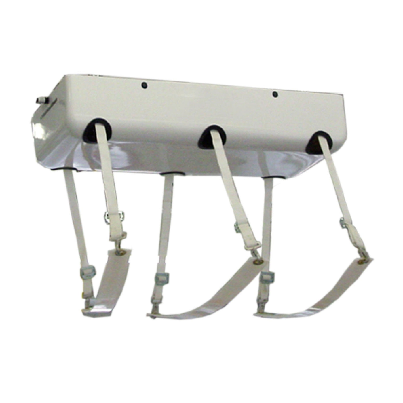 Electric Ceiling Mounted Lift with Straps-Cadaver Handling & Storage Systems-Mortech Manufacturing Company Inc. Quality Stainless Steel Autopsy, Morgue, Funeral Home, Necropsy, Veterinary / Anatomy, Dissection Equipment and Accessories