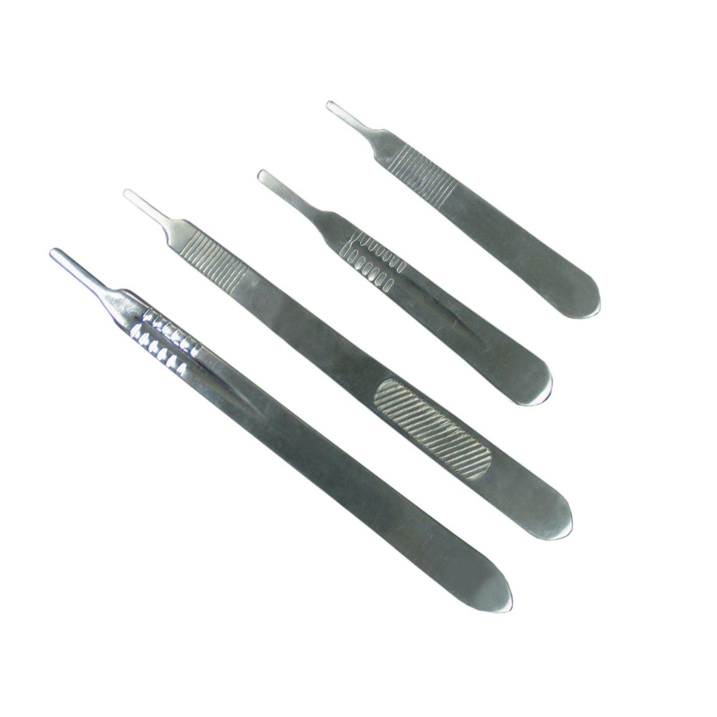 Scalpel Handles-Dissecting Instruments-Mortech Manufacturing Company Inc. Quality Stainless Steel Autopsy, Morgue, Funeral Home, Necropsy, Veterinary / Anatomy, Dissection Equipment and Accessories