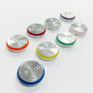 Circular Specimen Chucks for Leica CM1950 Cryostat, Available in Multiple Sizes and Colors