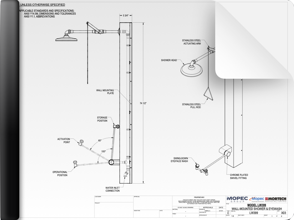 LW399 Drawing